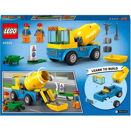 LEGO CITY 60325 AUTOBETONIERA 