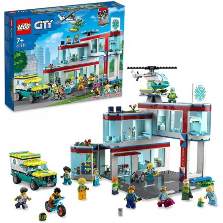 LEGO 60330 CITY OSPEDALE PEZZI 816 