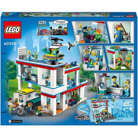 LEGO 60330 CITY OSPEDALE PEZZI 816 