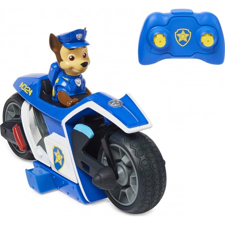 PAW PATROL THE MOVIE MOTO RADIOCOMANDATA  DI CHASE SPIN MASTER