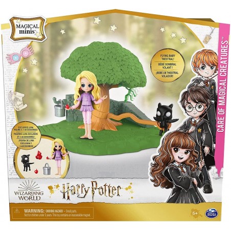 SET CURA DELLA CREATURE MAGICHE HARRY POTTER CON PERSONAGGIO LUNA LOVEGOOD