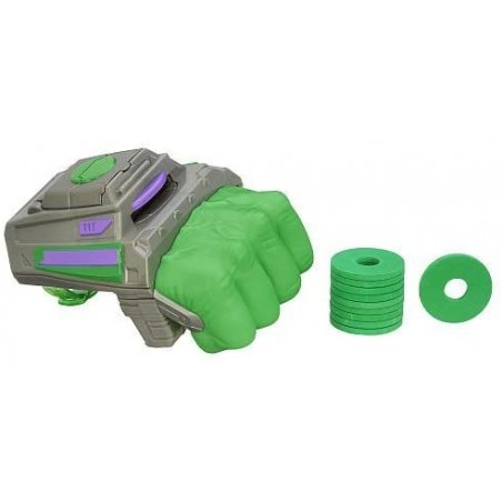 MARVEL HULK PUGNO LANCIA DISCHI HASBRO