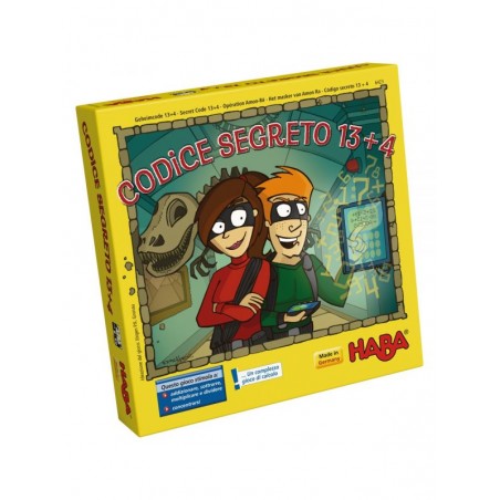 CODICE SEGRETO 13 + 4 HABA 6423 UN GIOCO DI CALCOLO 