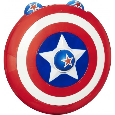 CAPITAN AMERICA SCUDO LANCIA PALLINE PLAYSKOOL HEROES HASBRO