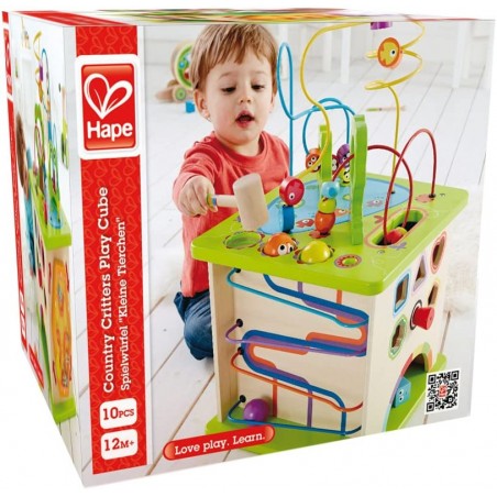 HAPE CUBO MULTI ATTIVITA IN LEGNO E1810 