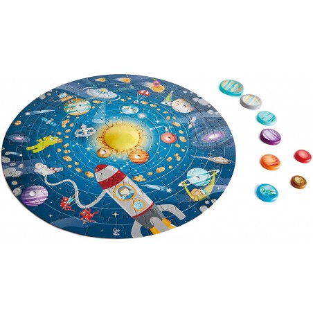 HAPE PUZZLE SISTEMA SOLARE CON LED  