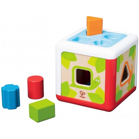 HAPE CUBO CON FORMINE DI COLORI E FORME ASSORTITE