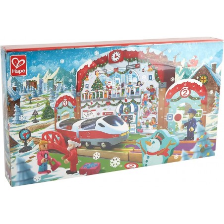 HAPE CALENDARIO DELL AVVENTO CON STAZIONE PRINCIPALE E3770