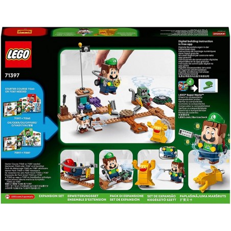 LEGO 71397 LABORATORIO E POLTERGUST DI  LUIGI MANSION PACK ESPANSIONE