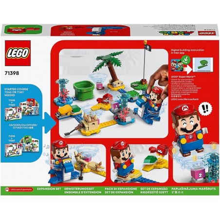 LEGO 71398 SUPER MARIO LUNGOMARE DI DORRIE PACK DI ESPANSIONE