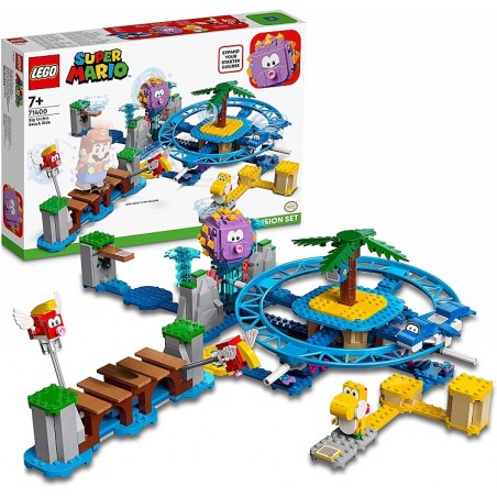 LEGO 71400 SUPER MARIO SPIAGGIA DEL RICCIOSPINO GIGANTE PACK DI ESPANSIONE