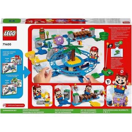 LEGO 71400 SUPER MARIO SPIAGGIA DEL RICCIOSPINO GIGANTE PACK DI ESPANSIONE