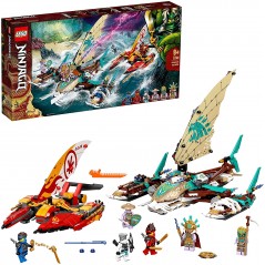 LEGO 71748 NINJAGO BATTAGLIA IN MARE DEI CATAMARANI PEZZI 780