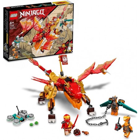 LEGO NINJAGO 71762 DRAGONE DEL FUOCO KAI EVOLUTION