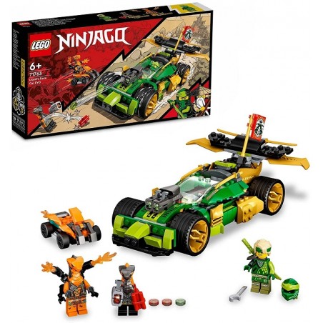 LEGO NINJAGO 71763 AUTO DA CORSA DI  LLYOD EVOLUTION 