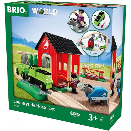 BRIO SET FERROVIA DI CAMPAGNA 