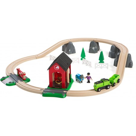 BRIO SET FERROVIA DI CAMPAGNA 