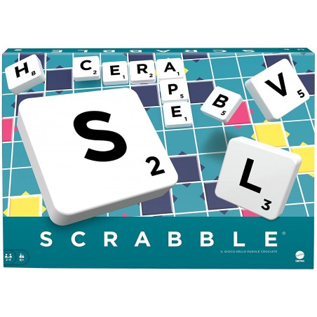 SCRABBLE IL GIOCO DA TAVOLO DELLE PAROLE CROCIATE MATTEL GAMES