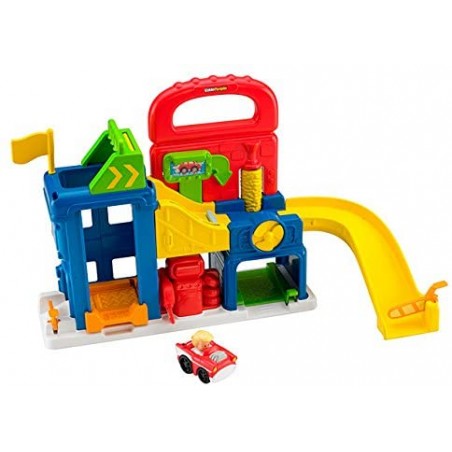 IL GARAGE DEI LITTLE PEOPLE FISHER PRICE 