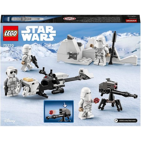 LEGO STAR WARS 75320 BATTLE PACK SOLDATI ARTICI
