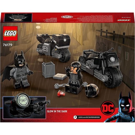 LEGO DC 76179 INSEGUIMENTO SULLA MOTO DI BATMAN E SELINA KYLE