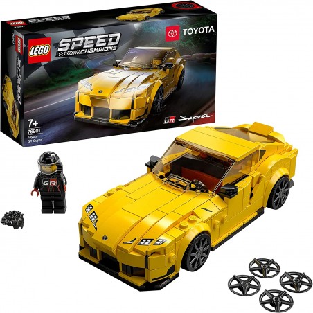 LEGO 76901 SPEED CHAMPIONS TOYOTA GR SUPRA CON PILOTA
