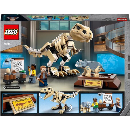 LEGO 76940 JURASSIC WORLD T.REX DINOSAURO FOSSILE