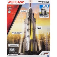 MECCANO EMPIRE STATE BUILDING 2 IN 1  PEZZI 958 ANNI 12+