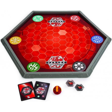 BAKUGAN BATTLE ARENA CON 1 BAKUGAN  ESCLUSIVO SPIN MASTER