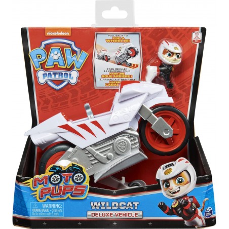 PAW PATROL MOTO PUPS WILDCAT SPIN MASTER 