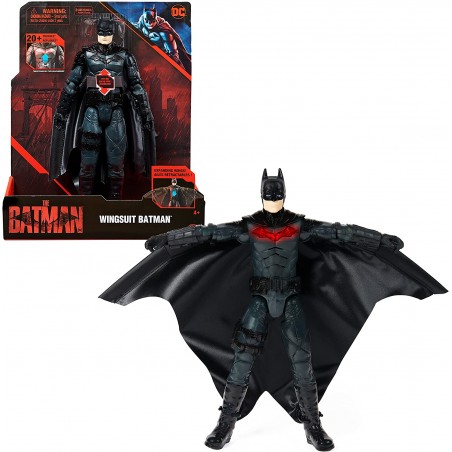 THE BATMAN WINGSUIT PERSONAGGIO DELUXE DEL FILM 30 CM SPIN MASTER