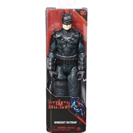 DC COMICS PERSONAGGIO BATMAN TUTA ALARE DEL FILM 30 CM DI ALTEZZA SPIN MASTER