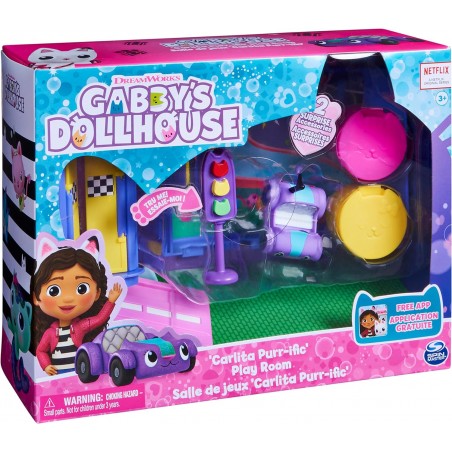 GABBY'S DOLLHOUSE STANZA DEI GIOCHI PURR -IFIC SPIN MASTER
