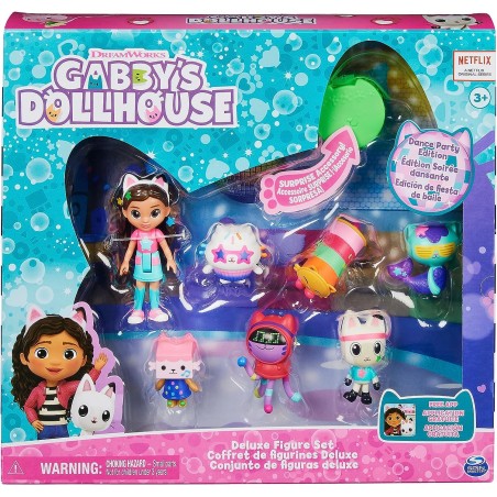 GABBY'S DOLLHOUSE SET 6 PERSONAGGI FESTA DA BALLO SPIN MASTER