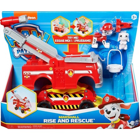 PAW PATROL VEICOLO TRASFORMABILE RISE AND RESCUE MARSHALL SPIN MASTER