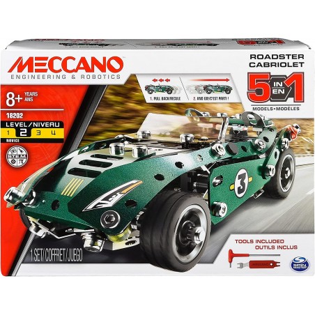 MECCANO MULTIMODELLO DA 5 RETROCARICA 