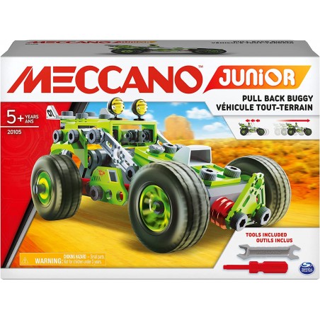MECCANO VEICOLO BUGGY A RETROCARICA  MULTIMODELLO 2 IN 1