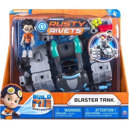 RUSTY RIVETS BLASTER TANK SPIN MASTER 
