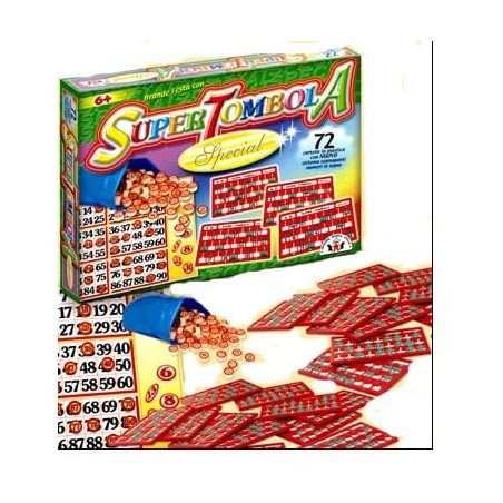 SUPER TOMBOLA SPECIAL 72 CARTELLE 