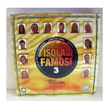 L'ISOLA DEI FAMOSI 3 IL GIOCO UFFICIALE EDITRICE GIOCHI 1556