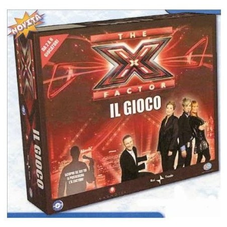 X-FACTOR GIOCO DA TAVOLO EDITRICE GIOCHI