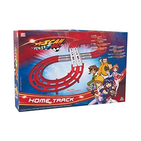 PISTA SCAN 2 GO HOME TRACK A OTTO A 2 CORSIE GIOCHI PREZIOSI