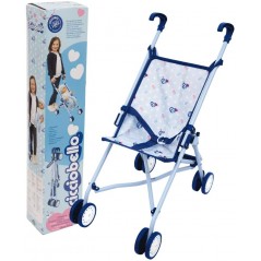 PASSEGGINO CICCIOBELLO IN TESSUTO 4 RUOTE PIEGHEVOLE GIOCHI PREZIOSI