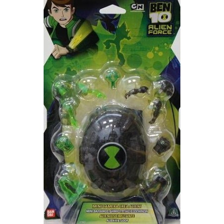 BEN 10 MINI CAMERA CREA ALIENI GIOCHI  PREZIOSI