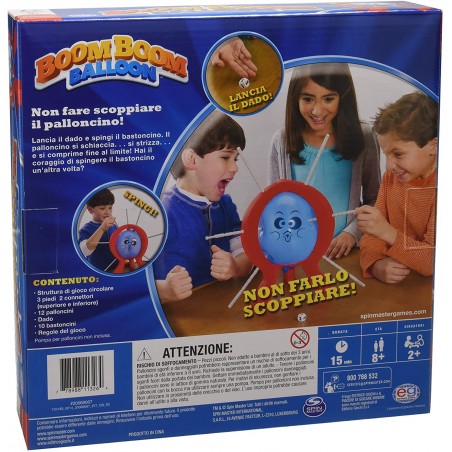 BOOM BOOM BALLOON GIOCO DA TAVOLO  SPIN MASTER