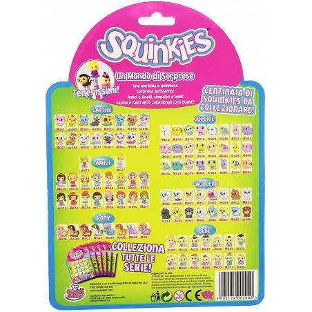 SQUINKIES UN MONDO DI SORPRESE MULTI SFE RE 16 SFERE