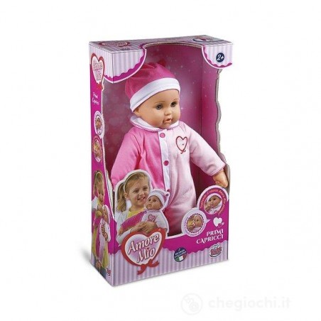 AMORE MIO PRIMI CAPRICCI BAMBOLA 48 CM GRANDI GIOCHI