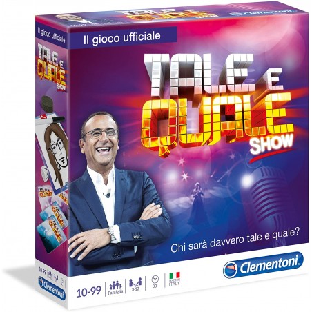 TALE E QUALE SHOW GIOCO DA TAVOLO  CLEMENTONI