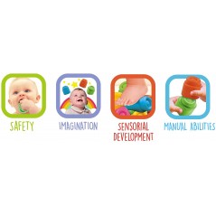 CLEMENTONI SOFT CLEMMY SOFT BLOCKS SET 12 PEZZI