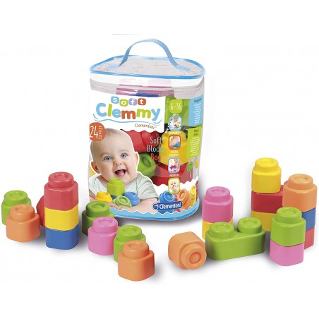 CLEMENTONI SOFT CLEMMY SACCA CLEMMY 24  PEZZI 